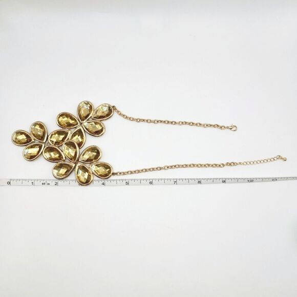 Gold Statement Necklace - Picture 3 of 7